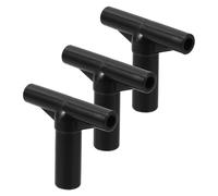 3 pezzi di coperture per pali del trampolino, connettori per tubi a T,