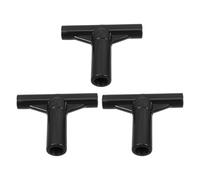 3 pezzi di coperture per pali del trampolino, connettori per tubi a T,