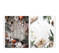 3 pezzi di decorazioni for lo sfondo for riprese fotografiche Cartoncino for immagini 3D su 2 lati for oggetti scena for fondali fotografici Per Fotografia(Khaki2,44x28cm)