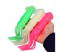 3 pezzi di esche morbide gonne esche esca da pesca esca morbida artificiale, C