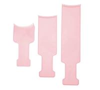 3 pezzi di evidenziazione barbiere per capelli tintura per capelli set di paddle set strumento per la colorazione (Roseo)