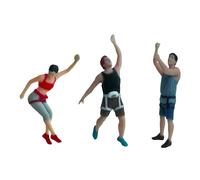3 Pezzi di Figure di Arrampicata Ini, Modello di Figura Umana di Scalatore