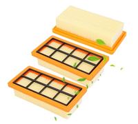 3 pezzi di filtri piegati a piombo per Kärcher AD 2, AD 2 Battery, AD 3, AD3 Premium, AD 4, AD4 Premium, AD 3.200, AD 3.000. Accessori per filtri che sostituiscono 6.4 15-953.0