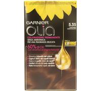 3 pezzi di garnier olia n. 5.35 castano cioccolato colorazione senza ammoniaca