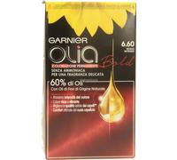 3 pezzi di garnier olia n. 6.60 rosso intenso colorazione permanente senza ammon