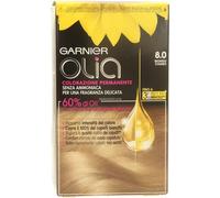 3 pezzi di garnier olia n. 8.0 biondo chiaro colorazione permanente senza ammoni