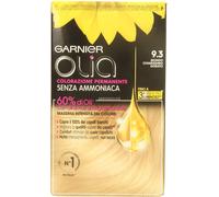3 pezzi di garnier olia n. 9.3 biondo chiarissimo dorato colorazione senza ammon