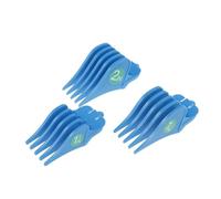 3 Pezzi Di Grandi Dimensioni 32/38/51mm Pettine Limite Tagliacapelli Guida Di Taglio Per(Blue)