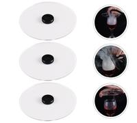 3 pezzi di infusore per acrilico copre bere cocktail tazze da fumare.