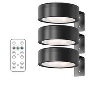 3 pezzi di luce a batteria magnetica a LED per pittura con timer dimmerabile remoto, 3 modalità di illuminazione, luce per esposizione artistica
