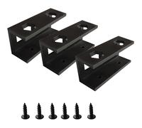 3 Pezzi di Metallo la Scrivania Supporto per Laptop con Vite, Staffa 9738