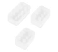3 pezzi di minuscolo corno da diavolo: stampo in silicone per lavoretti di