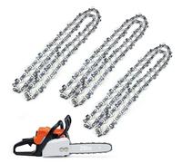 3 pezzi di motosega da 50,8 cm con 76 pezzi di ricambio per motoseghe a catena mini batteria, accessori per motosega elettrica di ricambio