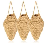 3 pezzi di nido di vespe in cotone resistente alle intemperie, espe permanenti, nido di calabroni, trappola artificiale resistente alle intemperie, nido di api, repellente per vespe, per la casa, il