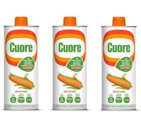 3 PEZZI DI OLIO CUORE DI SEMI MAIS IN LATTINA DA 1 LT