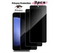 3 pezzi di pellicola anti-sbirciata, pellicola anti-graffio, pellicola in vetro temperato, protezione schermo privacy, compatibile con OPPO A18/A16/Nothing CMF Phone/Moto G54/ Pova/Redmi 10A/Galaxy A2