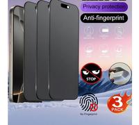 3 pezzi di pellicola protettiva per schermo in ceramica opaca anti-sbirciatura, compatibile con 17, 16, 15, 14, 13, 12, 11, XS, XR, X Max, 6S, 6, 7, 8 PLUS, SE20, SE22, SE23, film in ceramica di alta