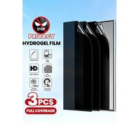 3 pezzi di pellicola protettiva per schermo in idrogel morbido anti-spia, compatibile con Samsung Galaxy S26 A57 A37, 15T Poco X7 Pro, Note 15, 17 Pro Max 16, Honor X9D Magic 7 e altri modelli di tele