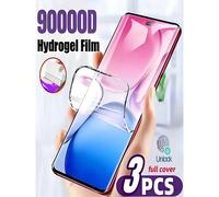3 pezzi di pellicola protettiva per schermo in idrogel ultra HD, copertura completa, compatibile con Honor 70 90 100 200 300 400 500 600 Lite X9A X9B X9C X9D Magic 5/6/7/8 Lite Pro, antideflagrante, r