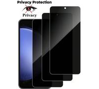3 pezzi di protezione per lo schermo in vetro temperato anti-spia, anti-graffio, compatibile con Poco F6/S24 Ultra/A60/Y36 5G/Moto E7 Plus, regalo per compleanni, famiglia, amici, accessori per telefo