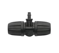 3 Pezzi di Raccordo a T for Tubo Flessibile con Dado di bloccaggio for irrigazione Automatica da 8/11 mm a 4/7 mm, raccordi for irrigazione a Goccia da Giardino