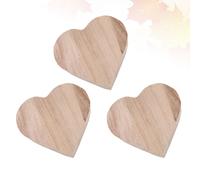 3 pezzi di Regalo per il cuore in legno Box sulla moda della moda