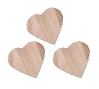 3 pezzi di Regalo per il cuore in legno Box sulla moda della moda