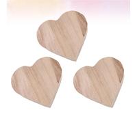 3 pezzi di Regalo per il cuore in legno Box sulla moda della moda