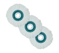 3 Pezzi Di Ricambio In Microfibra For Panno Rotante For Mocio A Mani Libere, Compatibile Con Leifheit 52019/52052/ 52054/52023, Testine For Mocio A Disco Pulito, Panno For La Pulizia Micro