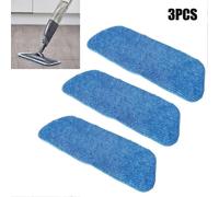 3 pezzi di ricambio in microfibra per spray mop, set di 3 blu 518631, testine per mocio per uso asciutto