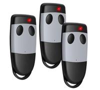 3 pezzi di ricambio per telecomando Cardin s449, telecomando 433,92 MHz, 2 canali, compatibile con Cardin S449 QZ1, Cardin S449 QZ2