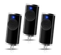 3 pezzi di ricambio per trasmettitore manuale Hörmann 868,3 MHz, 2 canali, telecomando compatibile con Hörmann HSE2-868-BS, HSE-4-868-BS, HS4-868-BS, HS1-868-BS, HSS4-868-BS, HSP4-868-BS, HSP4-868-BS