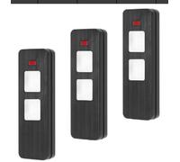 3 pezzi di ricambio per trasmettitore manuale S0mmer, apriporta del garage 868,8 MHz, 2 canali, telecomando per SOMloq2, 4018V0004 / 4015862001900 / S10019-00001