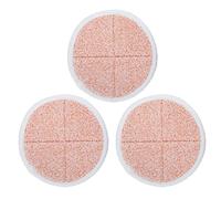 3 pezzi di ricambio riutilizzabili in microfibra per mop per Bissell 2124 2039 2037 2039A panno per pulizia ad alta assorbenza per pavimenti in piastrelle di legno duro (Arancia)