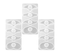 3 pezzi di stampi in silicone per segnalibri, stampi per segnalibri in resina
