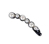 3 pezzi di temperamento elegante zircone forcine porta coda cavallo in cristallo morsetto verticale fermagli for capelli donna banana(Color 01)