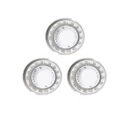 3 Pezzi Di Testina Di Ricambio For Rasoio, Compatibile Con Philips, Rasoio HQ3 HQ4 HQ54 HQ56 HQ46 HQ442 HQ300 HQ916 HQ6900 HQ6970 HQ6990 Lama Di Rasoio