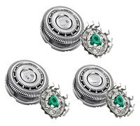 3 pezzi di testine for rasoio, lame di ricambio, compatibili con Philips, SH90/62 Serie 9000 Serie 8000 S8950 S9000 S9311 S9321 S9511 S9531 S9721
