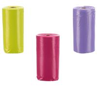 3 pezzi di Trixie Dog Pick Up sacchetti per escrementi con profumo di limone M, 12 rotoli da 20 pz. giallo