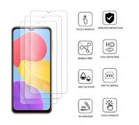3 Pezzi di Vetro Temperato Compatibile con Samsung A54 A13 A34 A12 A53 A14 A71 A52 A23 A32 A73 A50 A33 A22 5G, Facile da Installare, Alta Definizione, Senza Bolle, Resistente ai Graffi e agli Urti, Pr