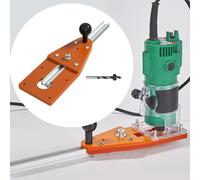 3 Pezzi Dima per Fresatura Circolare Guida per Taglio Kit per Scanalatura E