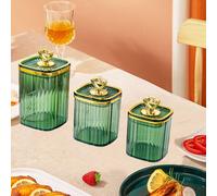 3 Pezzi Diviso Snack Che Serve Ciotola per Antipasto Ciotola Ermetica