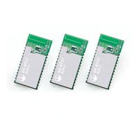 3 pezzi DX-BT27 a lungo raggio Bluetooth BLE 5.1 URAT modulo ricetrasmettitore seriale wireless a bassa potenza comunicazione seriale DA14531 supporto iOS AndroidArduino (DX-BT27 x 3 PCS)