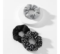 3 pezzi Elastici per capelli con stampa floreale originale in velluto a coste per donne, accessori per capelli elastici, fermagli per coda di cavallo, accessori per capelli per la casa Tagli UnicaFior