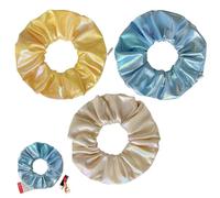 3 Pezzi Elastici Per Capelli Con Tasca Nascosta Con Zip, Elastici Per Capelli Segreti, Ferma Coda Di Cavallo, Per Capellis, Per Donne Ragazze Capellis Sottili Spessi