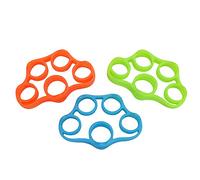 3 Pezzi Esercitatori per le Dita e la Mano Rafforzatore di Polso Avambraccio Set Cinghie Allenare della Grip con Diverso Livelli il Rafforzamento dei Muscoli delle Portatile Esercitarsi Ovunque