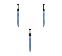 3 Pezzi Estrattore Ic a Artigli per Componenti Elettronici Blu | Corpo in Lega di Alluminio e Plastica Isolante, Presa Precisa, per Manutenzione Pcb e Riparazione