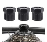 3 Pezzi Estrattori per Pignoni Cassetta per Bicicletta, Strumenti per Spinner, Strumento di Riparazione per La Rimozione di Biciclette, Strumento per La Rimozione di Cassette e Pignoni (Nero)