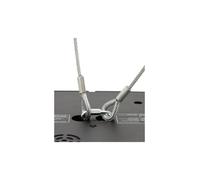 3 pezzi - EUROLITE Corda di Sicurezza 4x1000mm, Nero, per Carichi fino a 15kg
