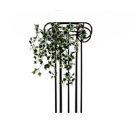 3 pezzi - EUROPALMS Holland Ivy Bush Artificiale 60cm - Realistico Verde/Bianco,